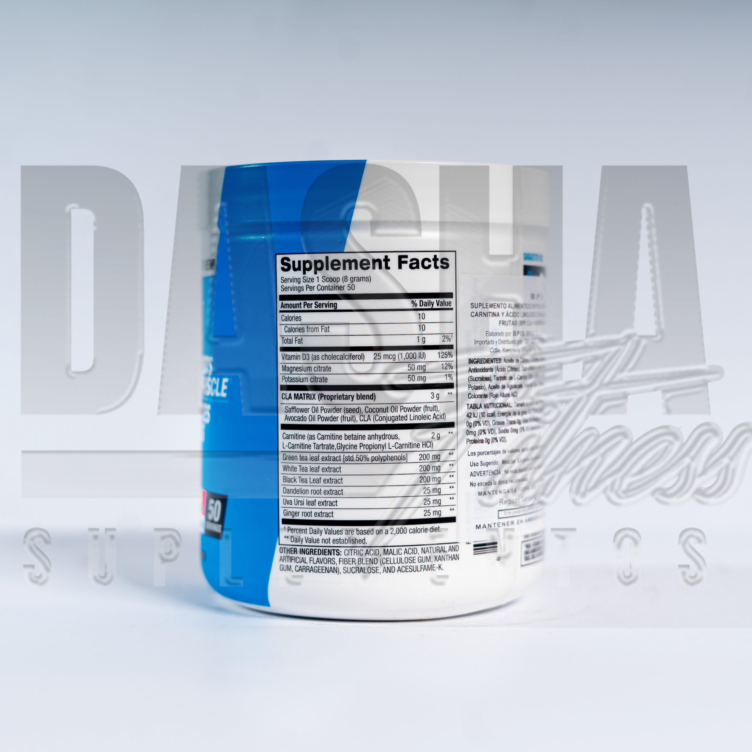 BPI SPORTS CLA + CARNITINE 50 SERVICIOS - Imagen 2