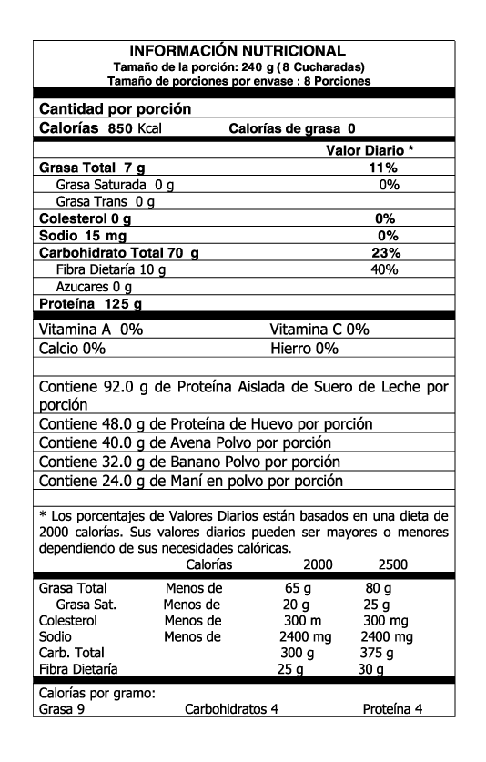 King Whey de Ronnie Coleman de 5 Libras - Imagen 3