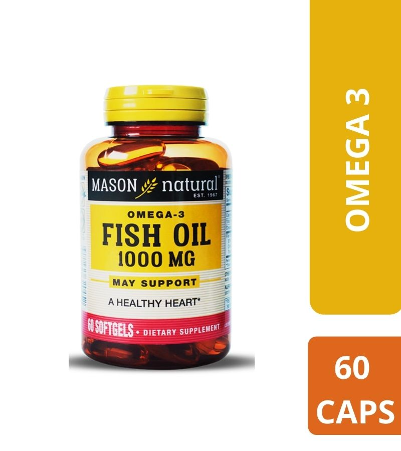 Omega-3 (60 Capsulas) de Mason Natural