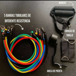 Bandas Con Mosqueron De Resistencia Pack 5