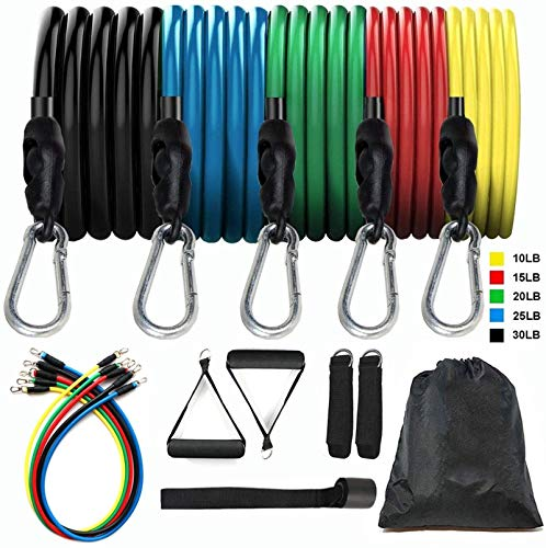 BANDAS CON MOSQUETON DE RESISTENCIA PACK 5