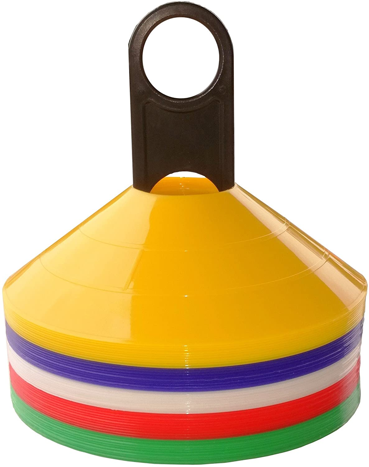 SET DE 50 CONOS PEQUEÑOS 5 COLORES DISTINTOS