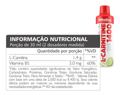 L CARNITINA 1400 ATHLETICA - Imagen 2