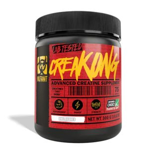 CREATINA MUTANT CREAKONG 300 GRAMOS, 75 SERV