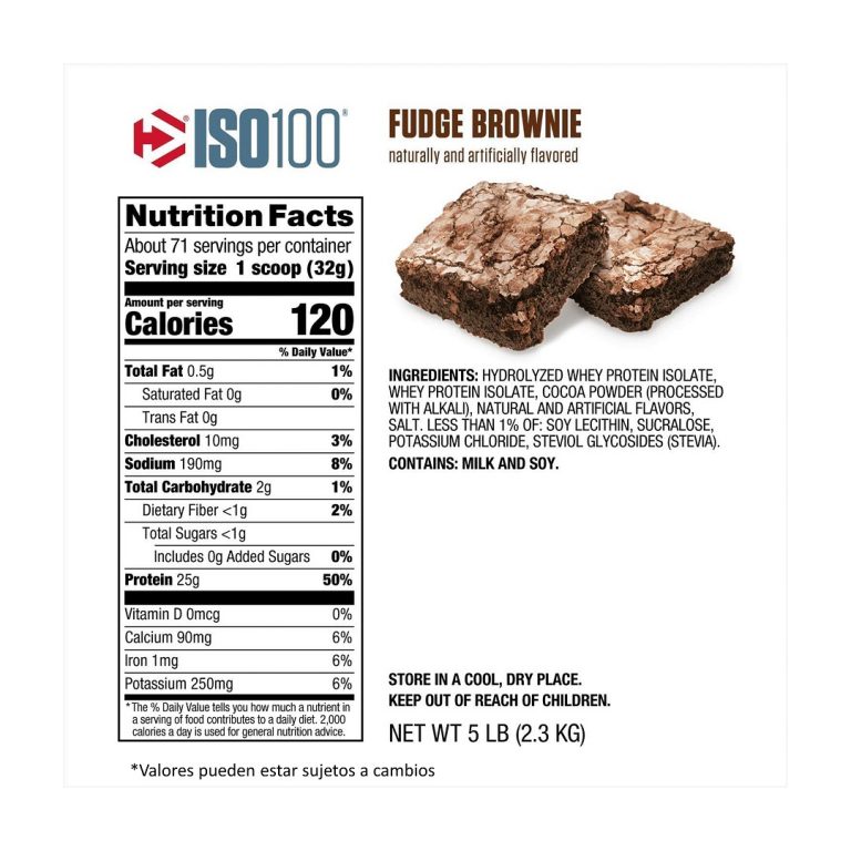 Dymatize Iso 100 5 libras pura proteina hidrolizada - Imagen 2