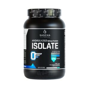 Sascha Fitness Proteína Whey Isolate 2 libras sin azúcar | Dasha Fitness Ecuador