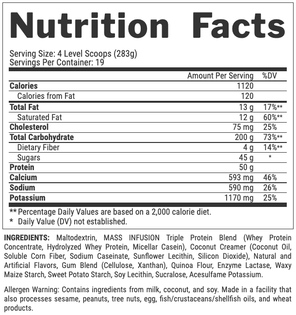 MASS INFUSION – 12 LB - Imagen 2