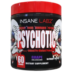 Insane Labz Pre entreno Psycotic 60 servicios