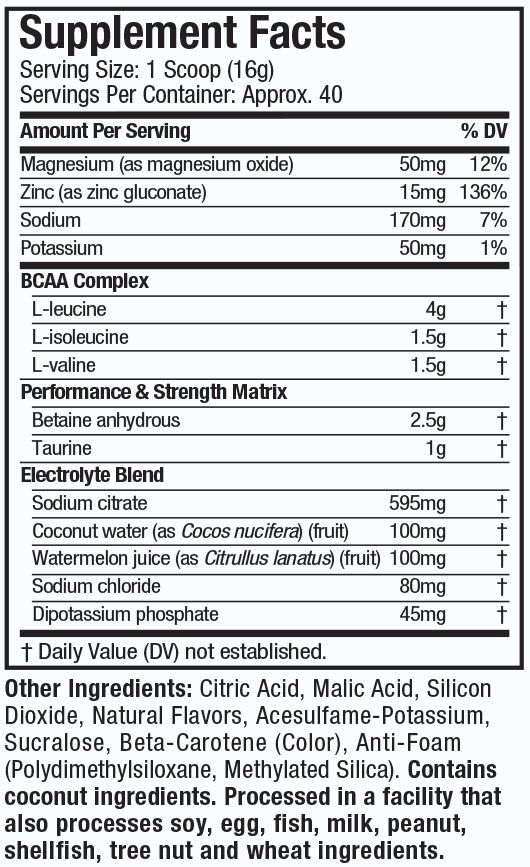 MUSCLETECH AMINO BUILD (40 SERVICIOS) - Imagen 2