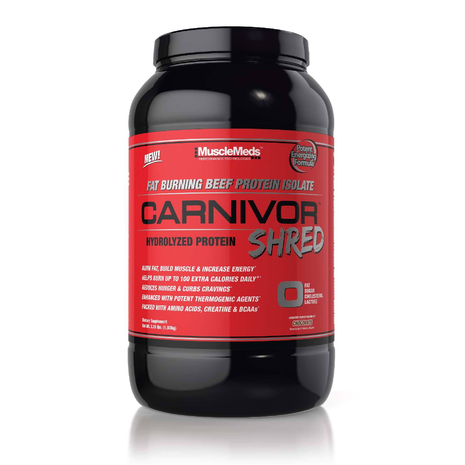 CARNIVOR SHRED CHOCOLATE 2LB