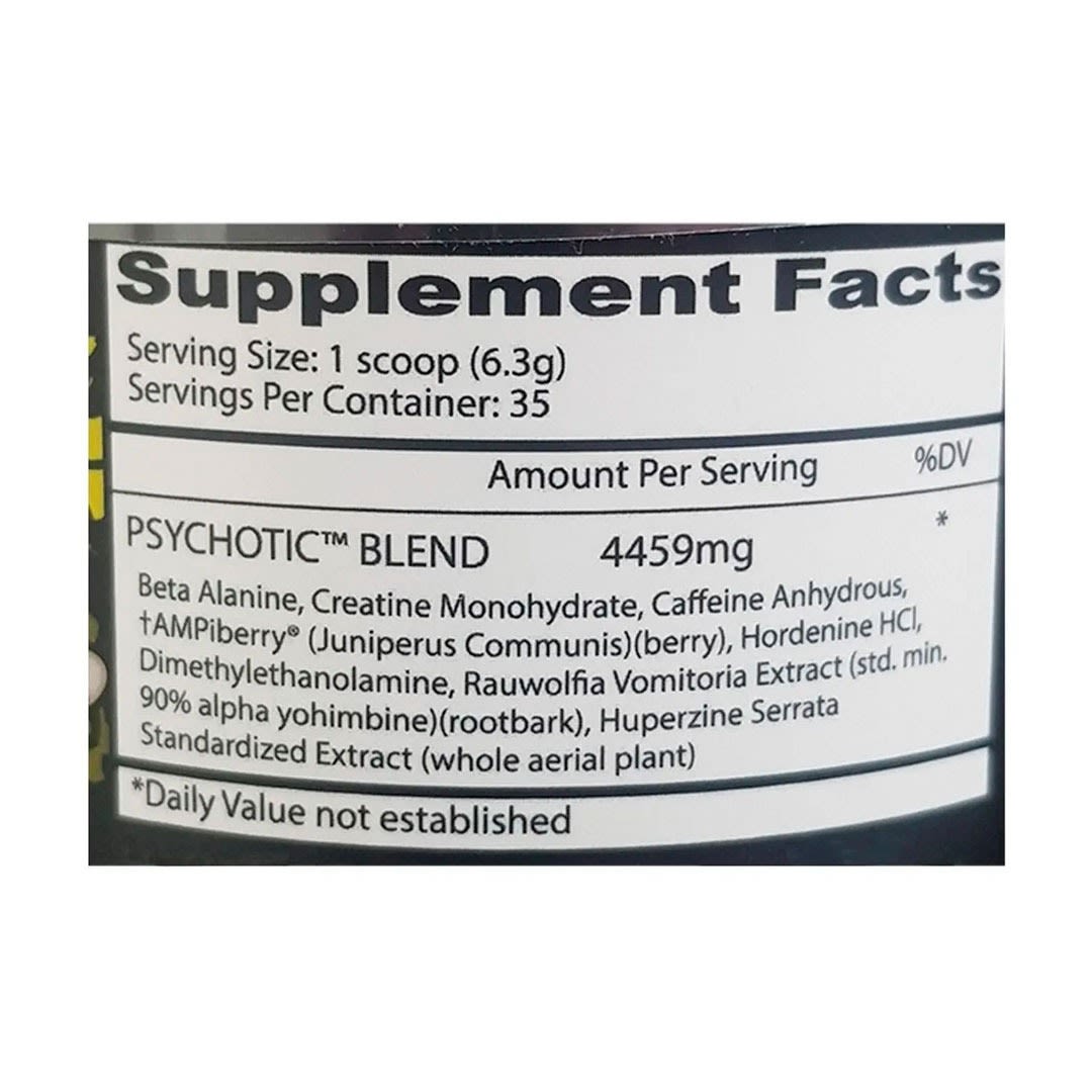Pre entreno Psycotic (35 servicios) - Imagen 2