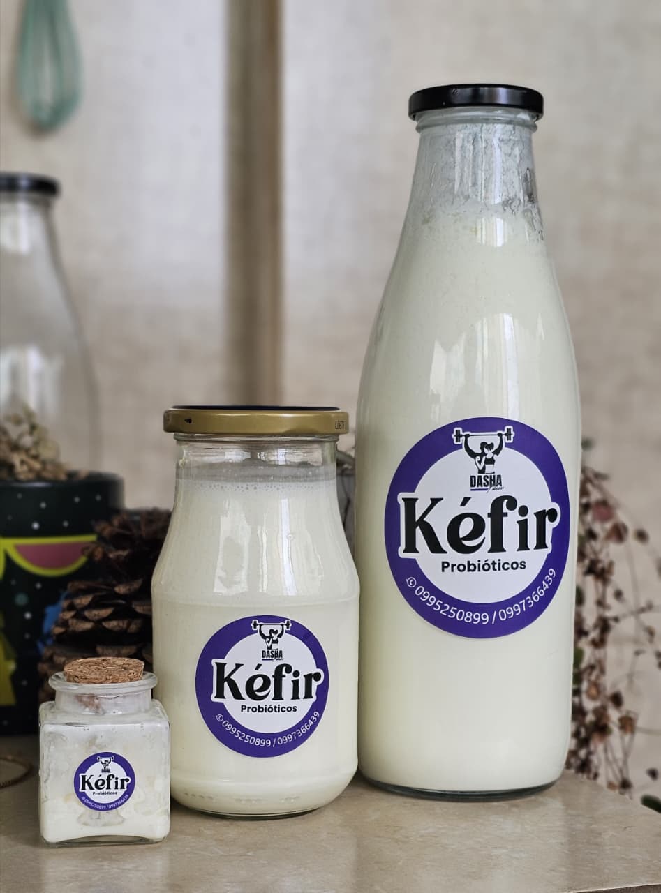 Kéfir natural 1 litro sin conservantes | Dasha Fitness - Imagen 2