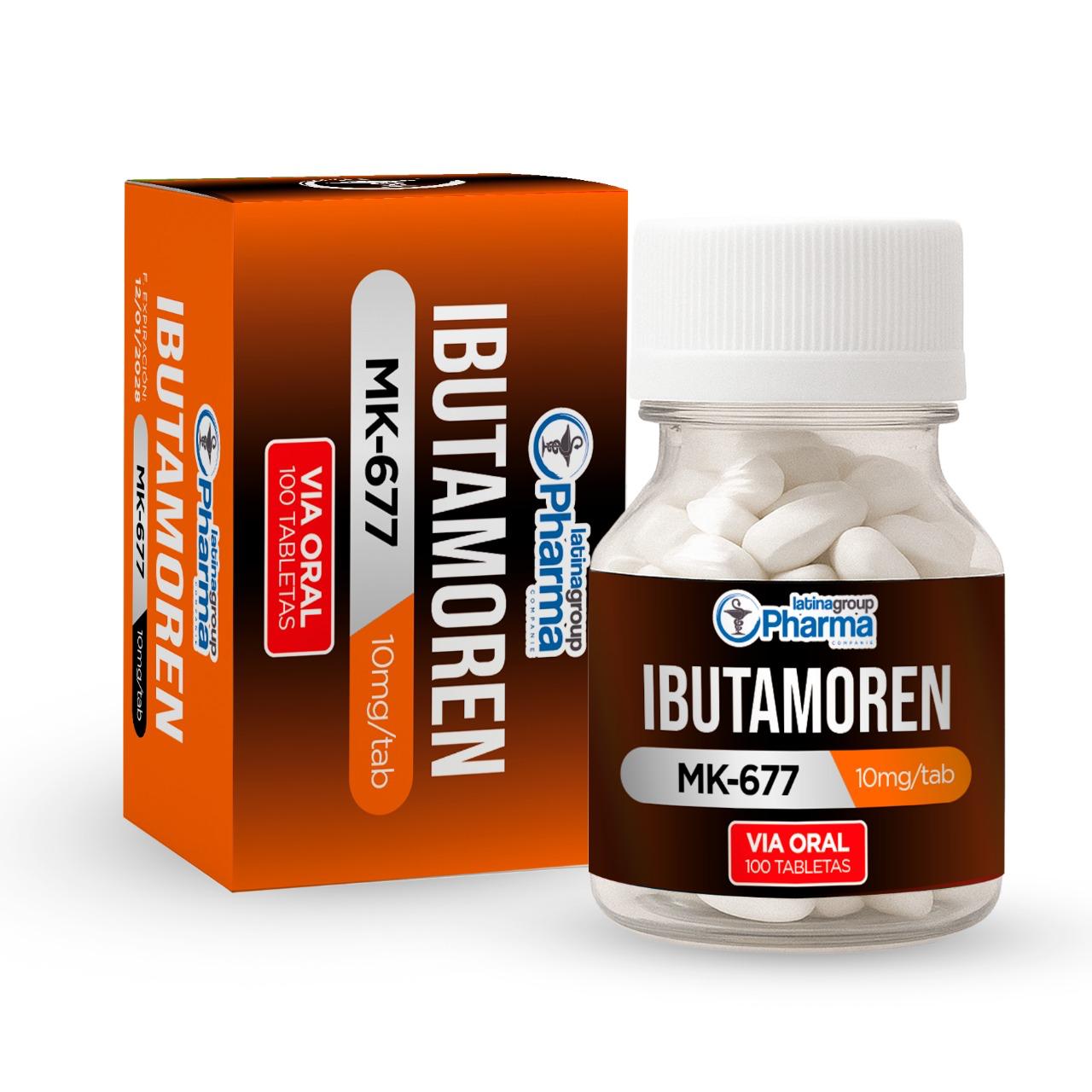 Ibutamoren Mk-677 100 Capsulas De 10 Mg Sarms