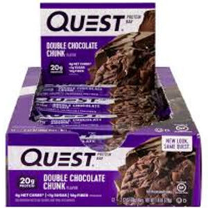 BARRAS DE PROTEINAS QUEST BAR 12 UNIDADES 20 GR